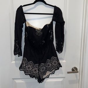 Stone Cold Fox Romper